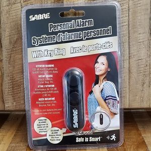 Sabre Personal Alarm with key ring